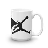 Bat Jordan - White Glossy Mug