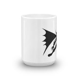Bat Jordan - White Glossy Mug