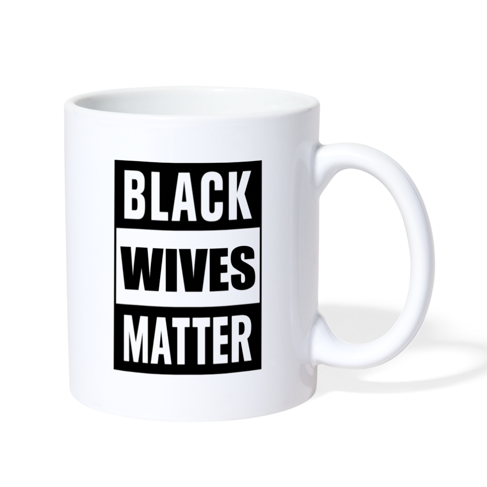 Black Wives Matter - Coffee/Tea Mug - white