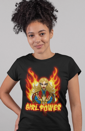 Girl Power Hero - Women's t-shirt
