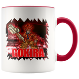 Gokira red mug