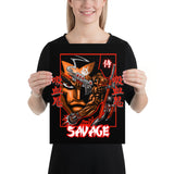Savage Vampire Slayer - Poster
