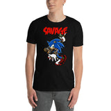 Savage Hedgehog Ver 2 - Premium High Quality Unisex T-Shirt