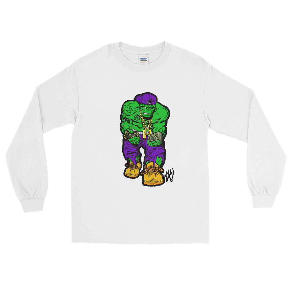 Green Hustler Test - Long Sleeve T-Shirt
