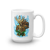 All Hail The King - White Glossy Mug