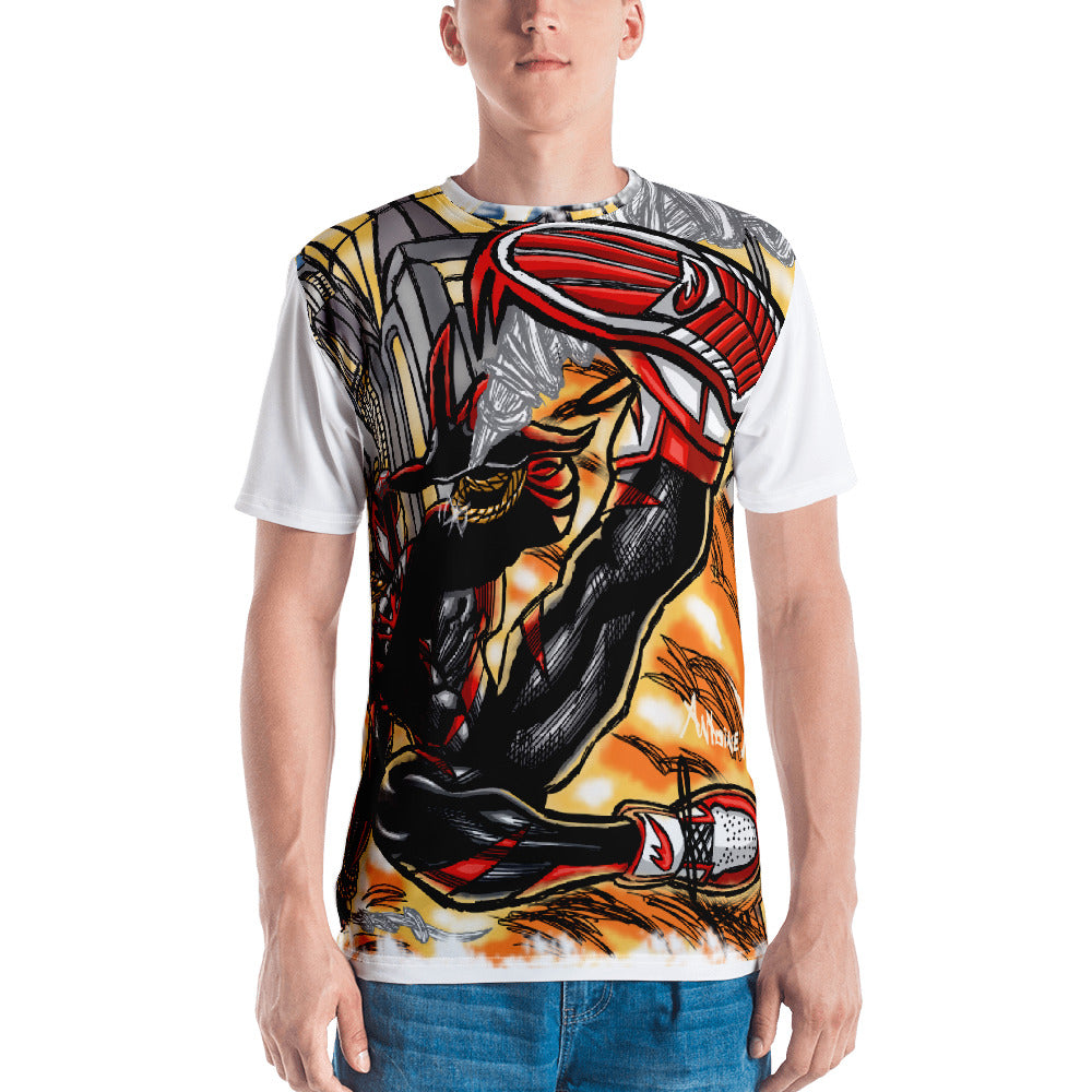 Spider In The City - All Over Print Short Sleeve Men’s T-Shirt