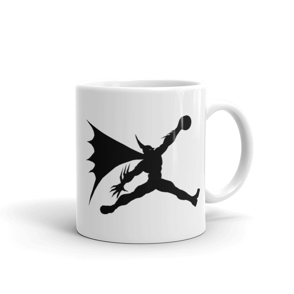 Bat Jordan - White Glossy Mug