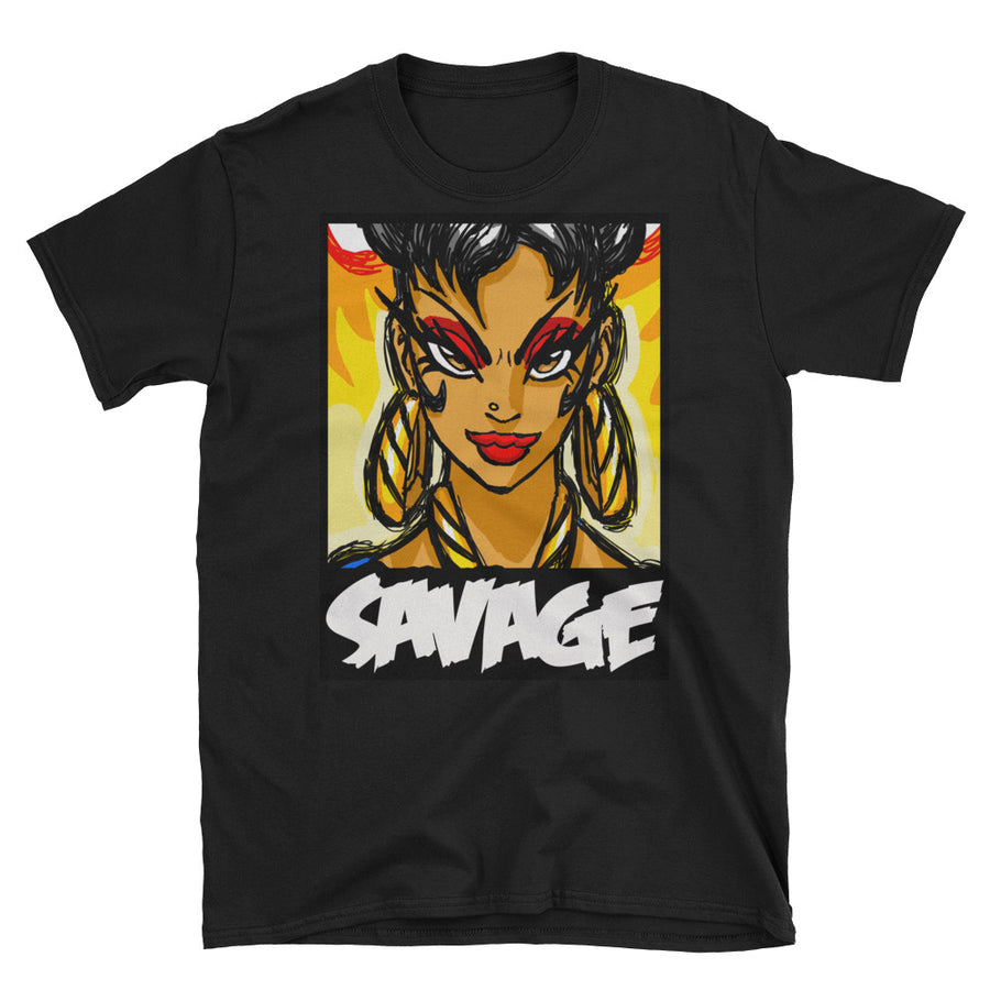 Savage Nicki Chun Li - Short-Sleeve Unisex T-Shirt