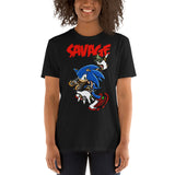 Savage Hedgehog Ver 2 - Premium High Quality Unisex T-Shirt