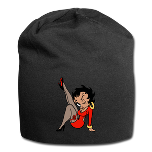 Betty Boo - Jersey Beanie - black