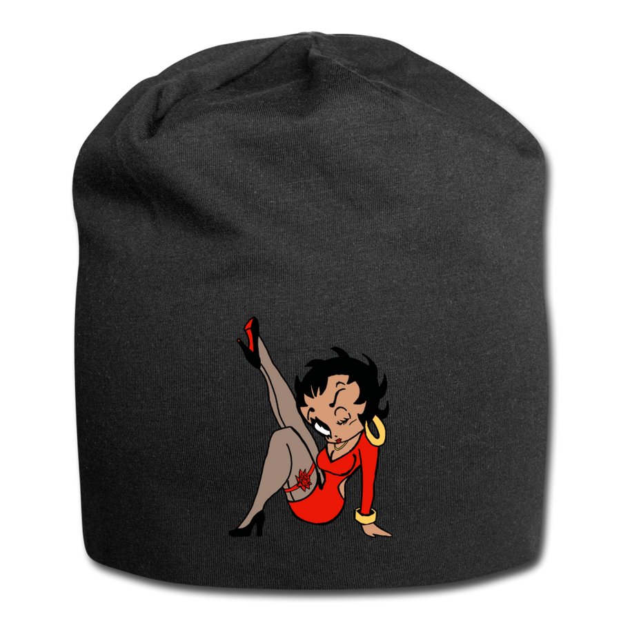 Betty Boo - Jersey Beanie - black