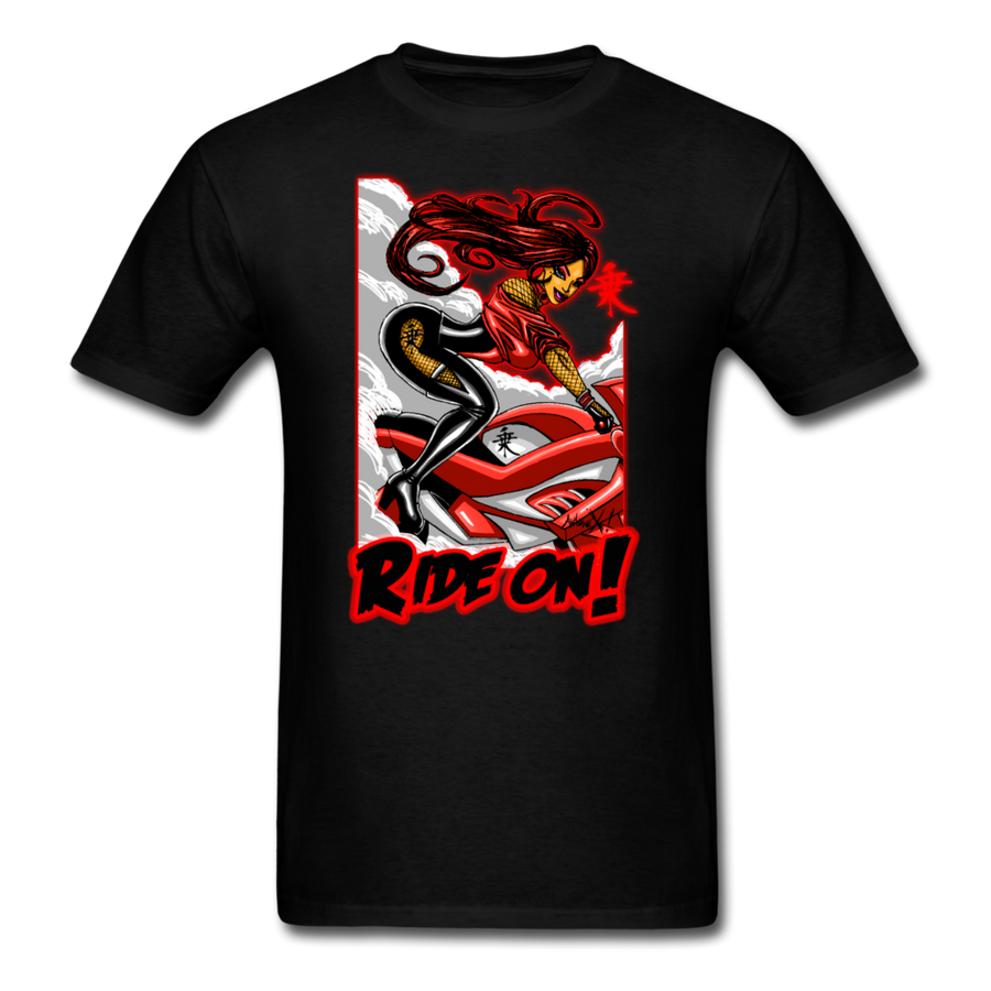 Ride On - Unisex Classic T-Shirt - black