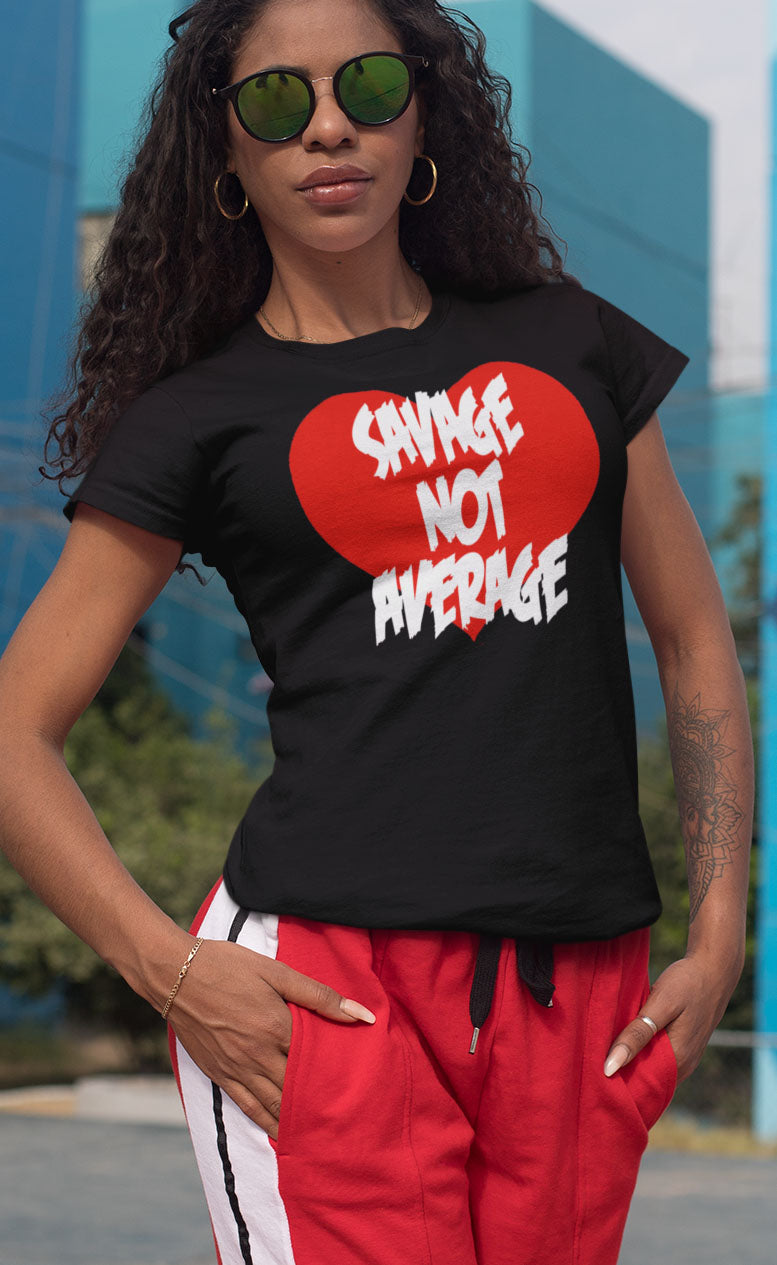 Savage Not Average - Short-Sleeve Unisex T-Shirt